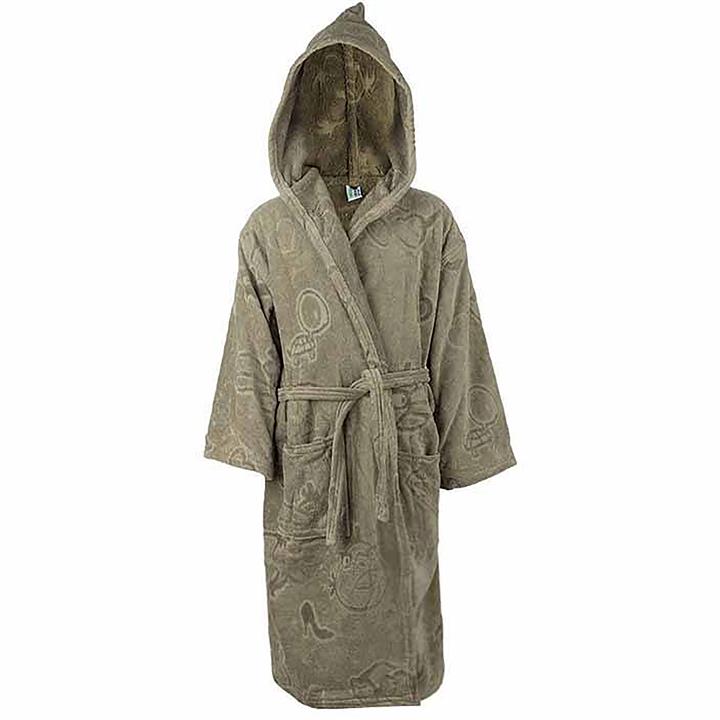 حوله پالتویی ماندگار طرح سمن سایز 110 سانتی متر